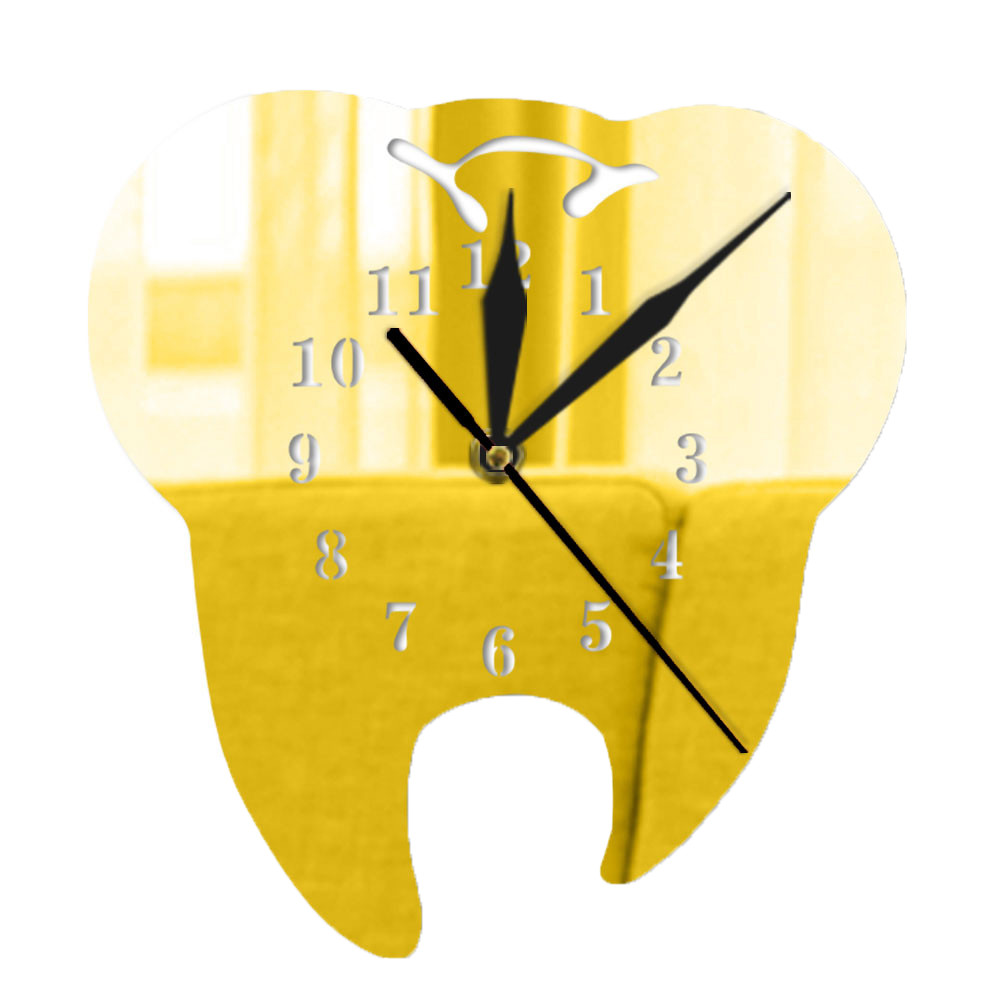 thumbnail image 2 of Reloj De Pared Acrílico 3D Creativo Con Dientes Creativos Decoración Para El Hogar Reloj De Pared, 2 of 2